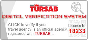 TURSAB DVS - Belge No: 18233